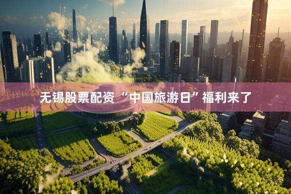 无锡股票配资 “中国旅游日”福利来了